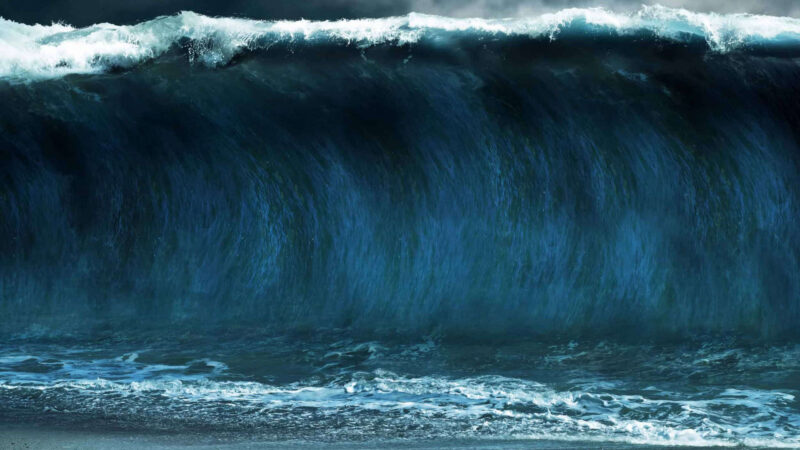 Por que um terremoto tão forte não produziu um tsunami catastrófico?