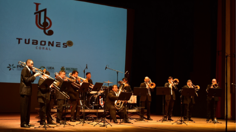Tubones, coral da UEA, participará da 31ª edição do “Festival Brasileiro de Trombonistas” no Rio de Janeiro