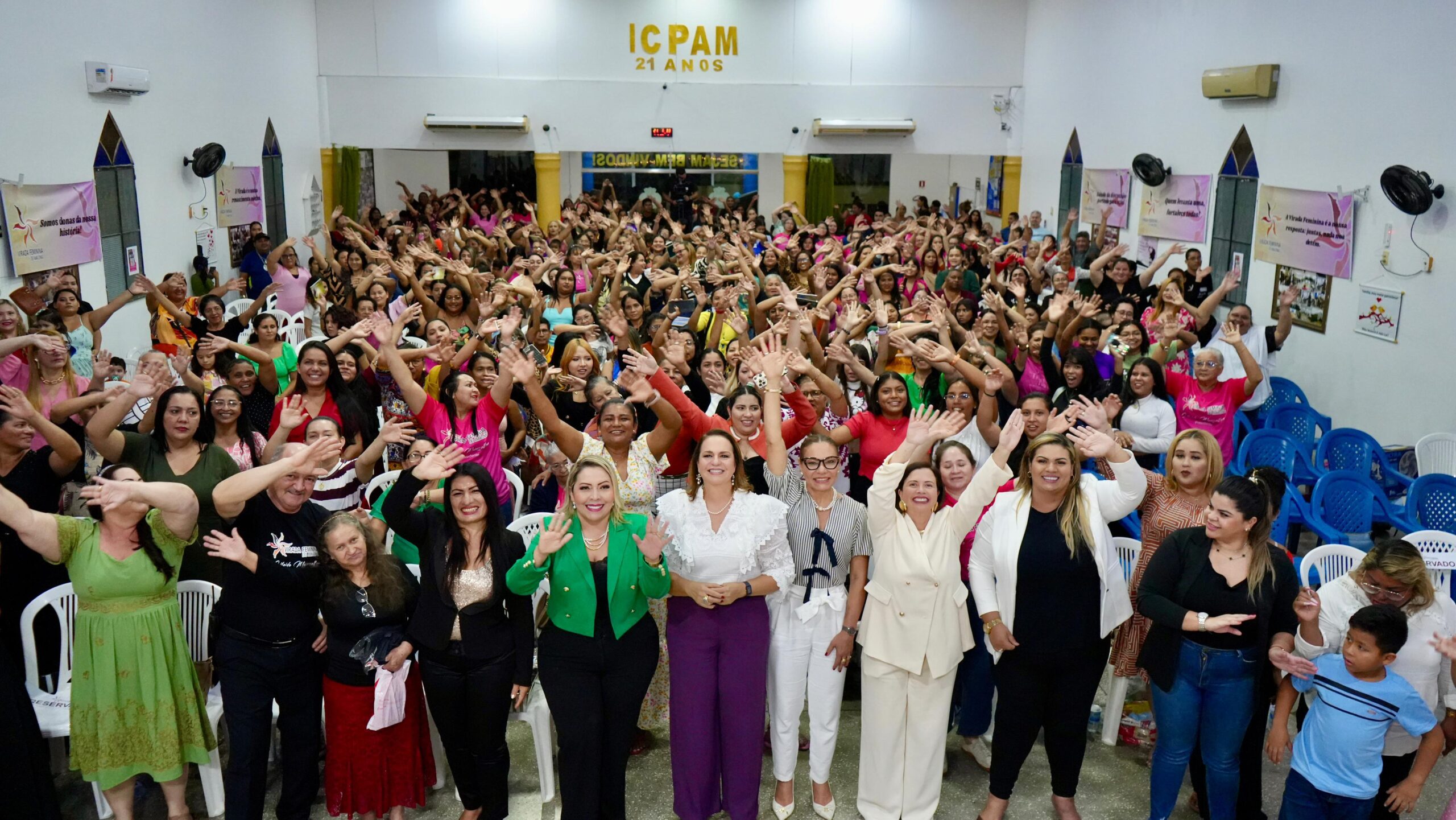 Virada Feminina do Amazonas realiza encontro na Compensa com o tema “O Poder da Voz Feminina”