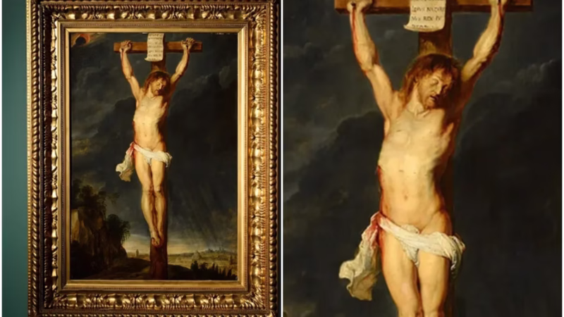Quadro de Cristo perdido há 400 anos é encontrado em Paris