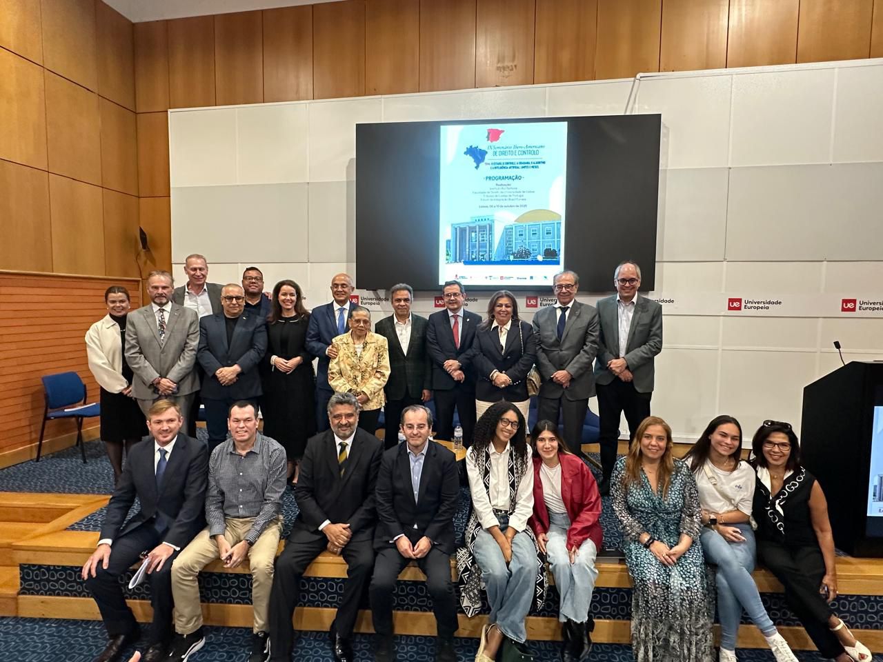 Ouvidor do TCE-AM representa o Amazonas no IX Seminário Ibero-Americano de Direito e Controle em Lisboa