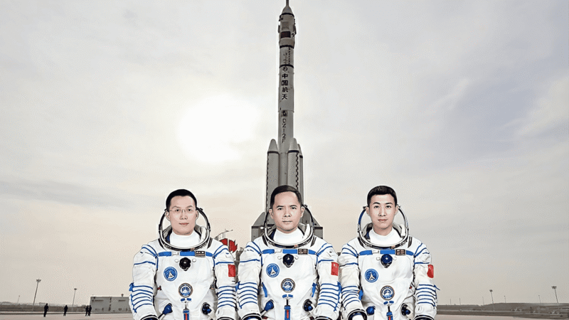 China manda seu astronauta mais jovem ao espaço