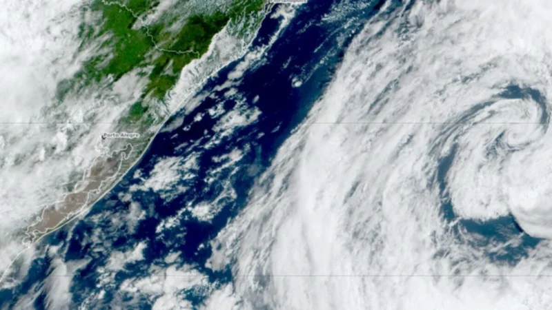 Frequência de ciclones aumenta no Sul do país por mudanças climáticas