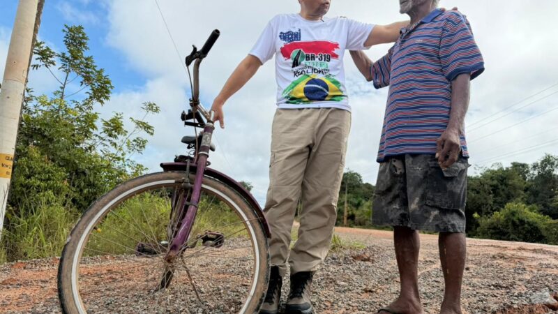 Deputado João Luiz realiza expedição pela BR-319 durante o Carnaval