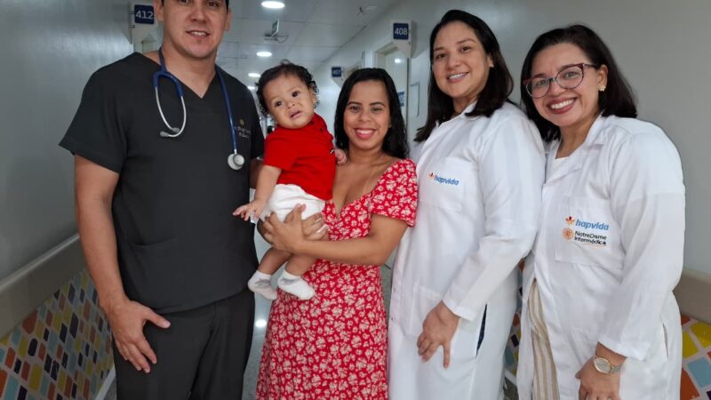 Atendimento intensivo da Hapvida salva recém-nascido com diagnóstico grave