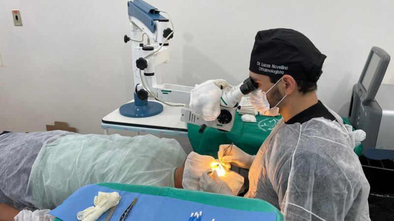 Prefeitura de Barreirinha realiza mutirão de cirurgias oftalmológicas e amplia acesso à saúde especializada