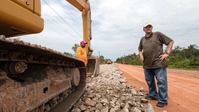 BR-319 tem obras em execução e novas etapas estruturadas, destaca Eduardo Braga