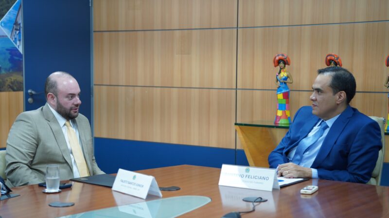 Fausto Jr. se reúne com ministro do Turismo para discutir incentivos e investimentos em infraestrutura no Amazonas