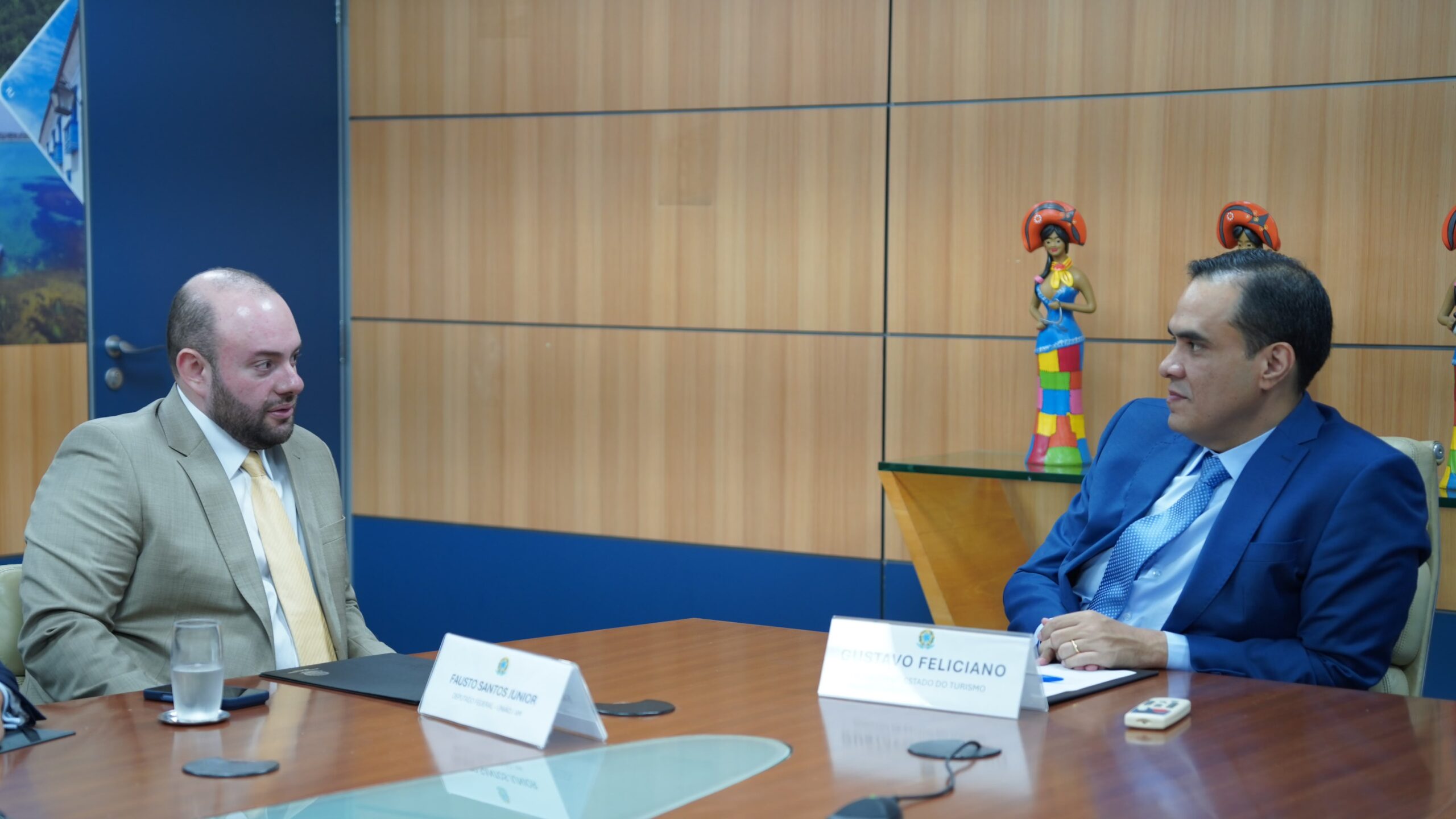 Fausto Jr. se reúne com ministro do Turismo para discutir incentivos e investimentos em infraestrutura no Amazonas
