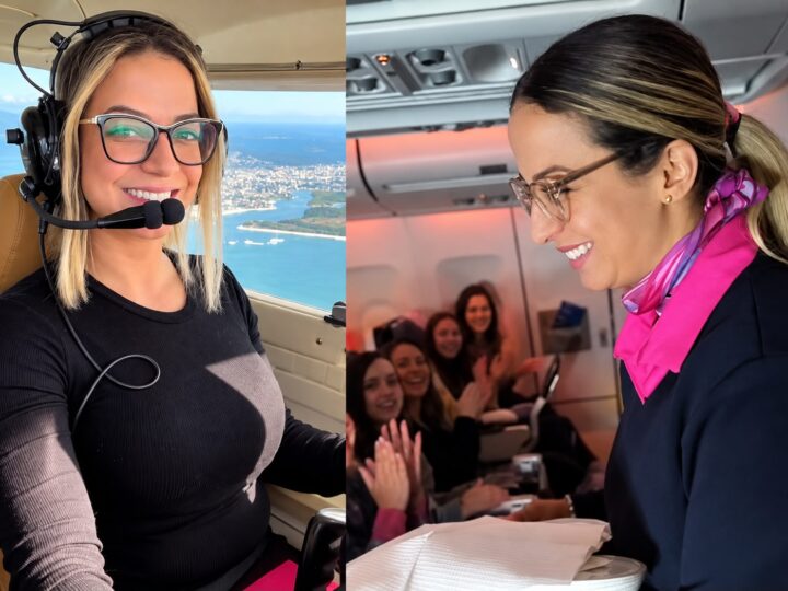 Comissária de bordo é promovida a piloto da Azul: “Chegou a hora de viver o sonho de voar mais alto”